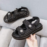 Roman Sandale Femme Zapatillas Zapatos Custom Inflatable Footwear 2024 Summer Women's Sandals