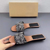 Sandalias Mujer Trendy Slide Sandal Flat Shoes for Ladies