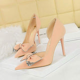 Bow Sandales Talon Femme Latest Design No MOQ 1 Sandals Sexy Ladies Stiletto High Heels for Women