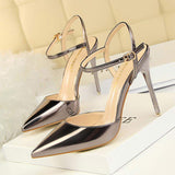 Tacchi a Spillo Sexy High Quality Pointed Toe Pumps Fashion Elegant Ladies High Heels Shoes for Women
