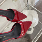 Open Toe Talon Femme Sexy Slim Fashion Slippers Women Mules Heels