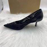 Veil-Embellished Rhinestone Mid-Heel Sandals for Women, Elegant Celebrity-Style Ladies Quality Pumps