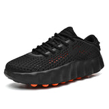 Mens Massage Athletic Shoes Breathable Walking Sneakers Acupressure Recovery Footwear Lightweight Cushioning Non Slip Trainers