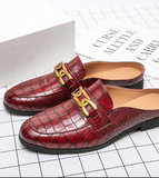 Quality Half Shoes Fashion Mules Backless Leisure Men Casual Slippers Shoes