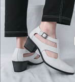Pointed Toe Comfortable Buckle Strap Summer Outdoor Classic Casual Sandals Shoes for Men