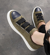 Latest Design Hot Selling Casual Walking Style Shoes Comfortable Durable Men's Flat Shoes