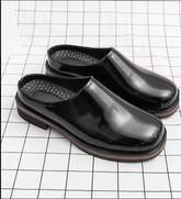 Handsome Quality Men Casual Formal Half Dress Shoes Classic Design Good Looking Durable Outdoor Slip on