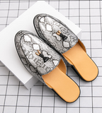 Summer Outdoor Casual Comfortable Slippers Hard Wearing Classic Easy Wear Handsome Tassel Half Loafers for Men