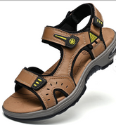 Summer Sandals Comfortable Fashion Design Durable Genuine Leather Sandals for Men