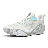 Men Basketball Shoes Pastel Color Block Athletic Sneaker High Support Stability Training Footwear Outdoor Gym Court Sports Shoes