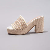 New Plataformas De Mujer Open Toe Sexy Summer Women's Sandal Chunky Platform Heels