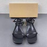 2.5CM Low Shoes Vendor Sandale Pour Femme Summer Fashion Women 2024 Blocked Heels for Ladies