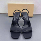 Summer Tacchi New Style Mules Shoes Sexy Thin Stiletto High Heel Slide Sandals for Women and Ladies