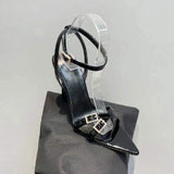 Ankle Lace up Sandals New Arrival Strange Style Elegant Sexy Unique Designer Luxury Heels for Women