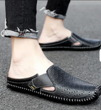 Summer Comfortable Casual Shoes Cool Experience Cowhide Material Good Quality Men Leather Sandals Shoes