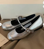 New Fashion Outdoor Office Wear Non-Slip Slippers Mocassin Pumps Flat Shoes for Women