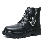 Latest Designers Hot Selling Other Boots Classy Durable Fancy High Top Motorcycle Boots Men