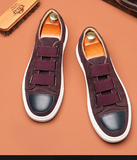 Latest Design Hot Selling Casual Walking Style Shoes Comfortable Durable Men's Flat Shoes