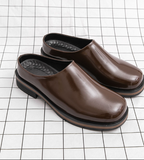 Handsome Quality Men Casual Formal Half Dress Shoes Classic Design Good Looking Durable Outdoor Slip on
