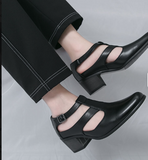 Pointed Toe Comfortable Buckle Strap Summer Outdoor Classic Casual Sandals Shoes for Men