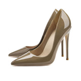 Office Wear Size 33-46 Elegant Stiletto Pointed Toe Pumps Sexy Heels for Women and Ladies