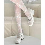Women's Crisscross Strappy Block High Heels Shoes Quality Top Grade Satin Materials Ballet High Heel Sandals