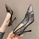 Dropshipping Products 2025 New Trend Talon Femme Elegant Female Office Shoes Women Pumps High Heels for Ladies
