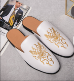Lightweight Comfortable Good Looking Fashion Half Shoes Classic Hard Wearing Cool Pattern Men Casual Slippers