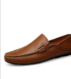 Breathable Handmade Men's Moccasins: Lightweight Genuine Leather Good Quality with Cloud Comfort Tech