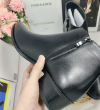 Genuine Leather High Quality Dress Shoes Handsome Classy Formal Leather Boots for Men
