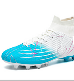 Women Boys Professional AG FG TF Football Shoes EU 47 US 13 Plus Size Training Men Leather Soccer Cleats Boots