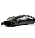 Lace up Other Boots Comfortable Design Gentlemen Footwear High Top Men Classy Boots