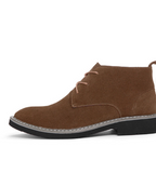 Lace up Fashion Design Durable Comfortable Cowhide Real Genuine Leather Boots for Men