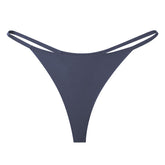 High Quality Custom Thong Underwear Women Low Rise Light and Thin Seamless Panties G-string for Ladies