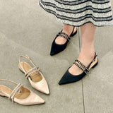 Sandales Femme Plat China Quality Rhinestone Flat Casual Fashion Confortable Ladies Sandals