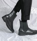 Size 38-46 High Top Ankle Boots Fashion Design Classy Durable Other Chelsea Boots for Men