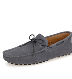 Genuine Leather Slip on Moccasin Shoes Men Loafers Slip on Fashion Dress Shoes