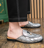 Summer Outdoor Casual Comfortable Slippers Hard Wearing Classic Easy Wear Handsome Tassel Half Loafers for Men