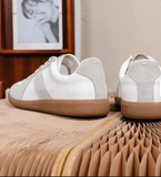 Unisex Male Female Casual Walking Style Shoes Comfortable Lightweight Good Quality Leather White Shoes