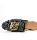 Backless Loafers Fashion Half Shoes Comfortable Summer Slippers Breathable Men Casual Shoes