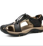 Full Grain Leather Sandals High Performance Fashion Pure Leather Men Summer Sandals Shoes for Men
