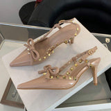 Slingback New Sandals Style Elegant Sexy Unique Designer 2024 Sexy Heels for Women