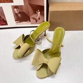 Babouche Femme Summer Trendy Slipper Trendy 2024 Women Heels