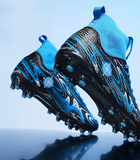 High Top Professional AG TF Training Soccer Boots for Kids Men Brand Logo Wear Resistant Long Nail Spring Winter Summer