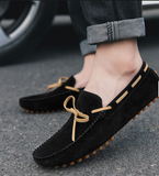 Cowhide Genuine Leather Loafers Large Size 47 Driving Casual Leisure Men Moccasin Shoes