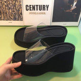 Chaussure Femme Sandale Open Toe Fashion Height Increasing Thick Platform Women's Sandals for Summer