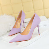 Zapatos De Tacon Ladies Pink Pump Fashion 2025 High Female Heels Shoes