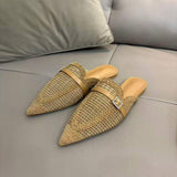Summer Breathable Slipper Fashion Sandales Plate Femmes Mesh Women 2026 Flat Sandals for Women