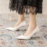 Luxury Designer Mules Style Pointed Cover Toe High Slipper Women Heels 2025