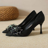Chaussure Talon Femme Bigtree Shoes Gradient Color Bling Neon Pumps Designer Toe Pointed Fashion Heels for Ladies